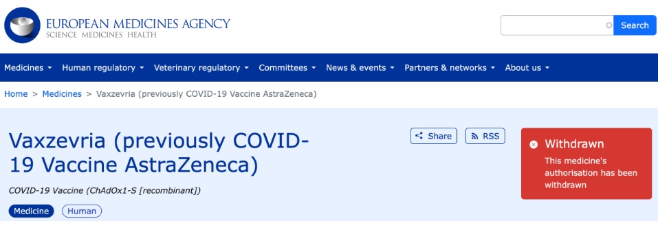 阿斯利康主动撤销COVID-19疫苗Vaxzevria，面对全球需求下降的挑战