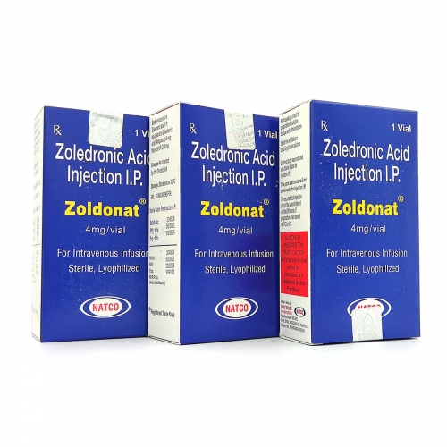 唑来膦酸-Zoledronic acid,依固,Zometa,Reclast,Zoldonat,密固达,Aclasta,唑来膦酸注射液