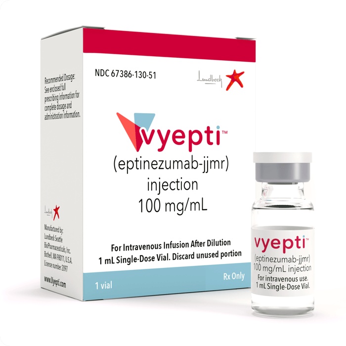 艾普奈珠单抗 eptinezumab-Vyepti